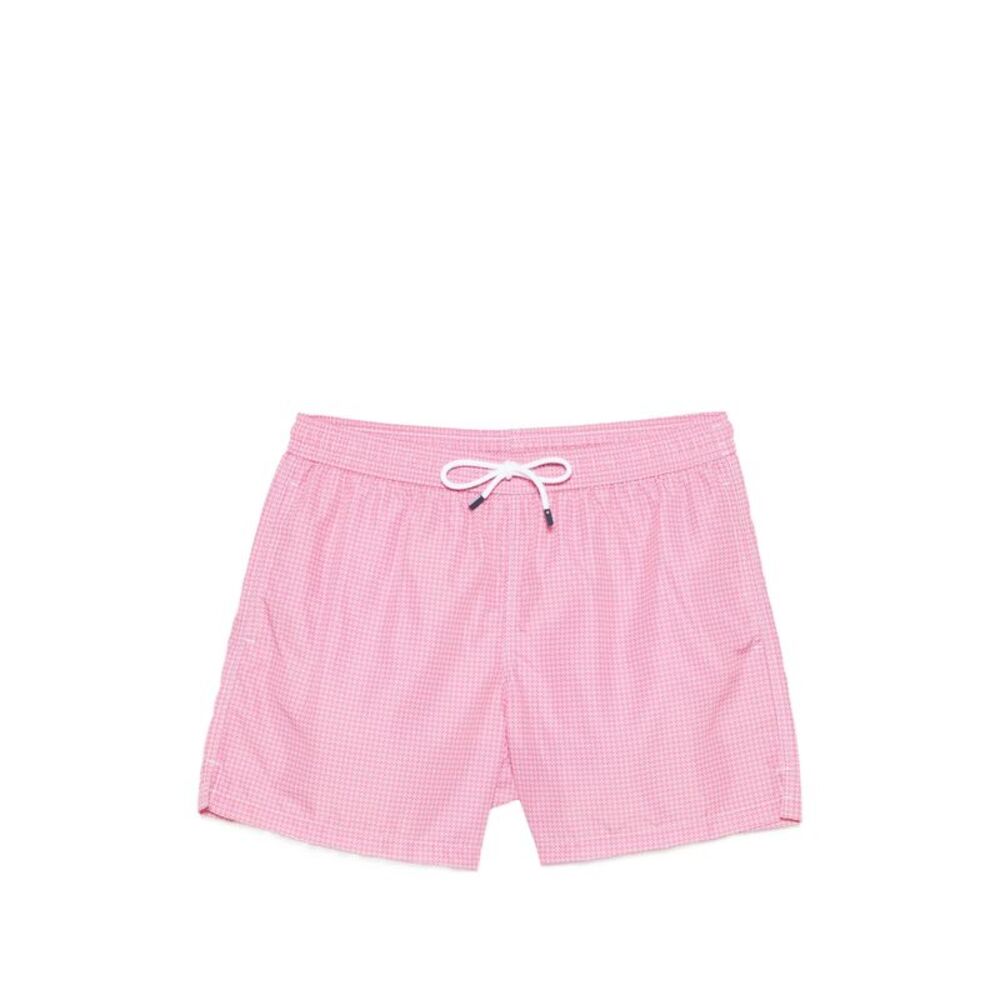 Fedeli Pink Beachwear - Swim Shorts Men